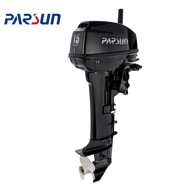 New 15hp9.9HP 2-Stroke Gasoline Outboard Motor Yamaha E15D Compatible CDI Ignition System Manual Starting Reed Valve Engine Boat
