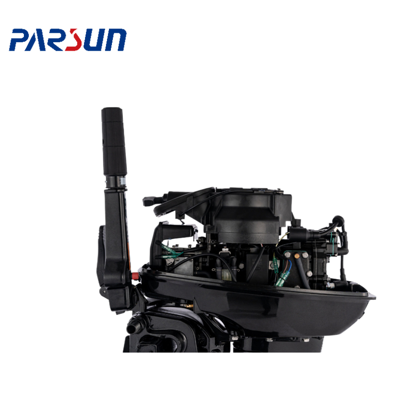 New 15hp9.9HP 2-Stroke Gasoline Outboard Motor Yamaha E15D Compatible CDI Ignition System Manual Starting Reed Valve Engine Boat