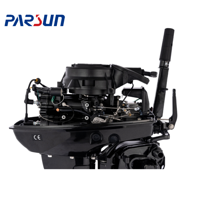 New 15hp9.9HP 2-Stroke Gasoline Outboard Motor Yamaha E15D Compatible CDI Ignition System Manual Starting Reed Valve Engine Boat