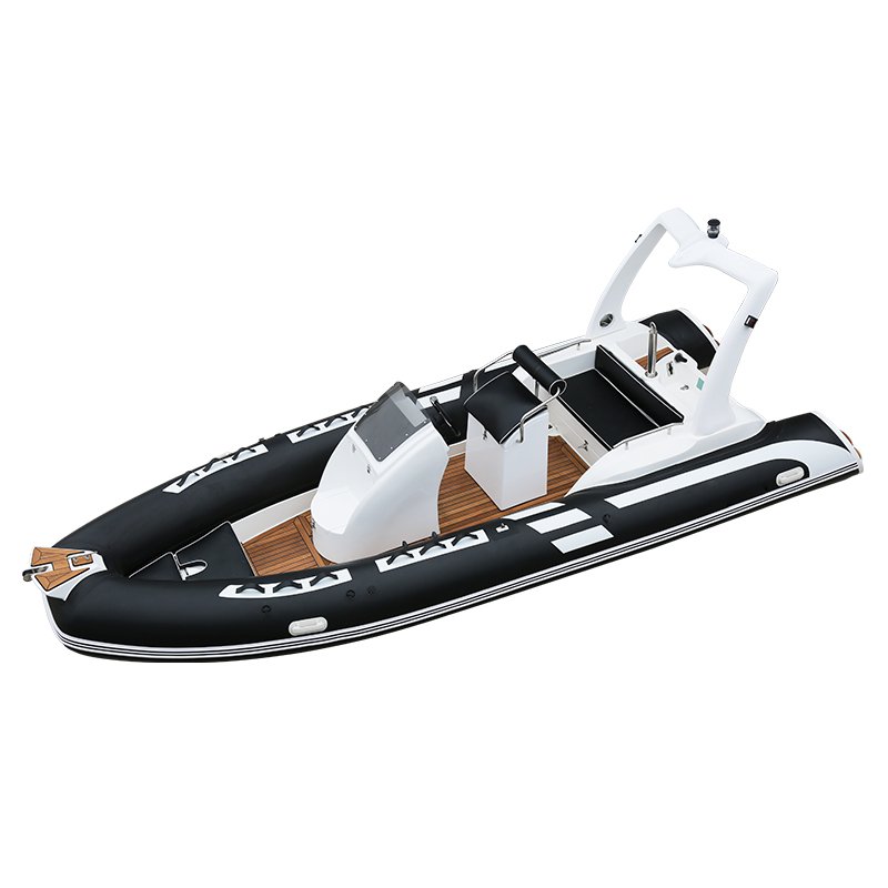 Haote Rib 580 New Hypalon Rib Boat Rigid Inflatable Boat with Outboard Motor