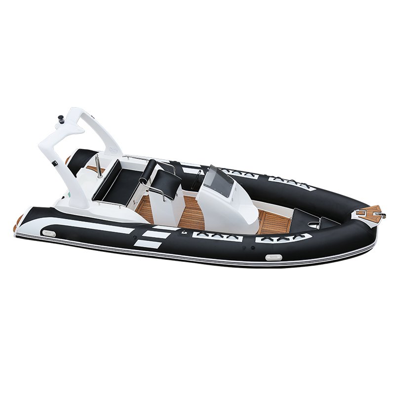Haote Rib 580 New Hypalon Rib Boat Rigid Inflatable Boat with Outboard Motor