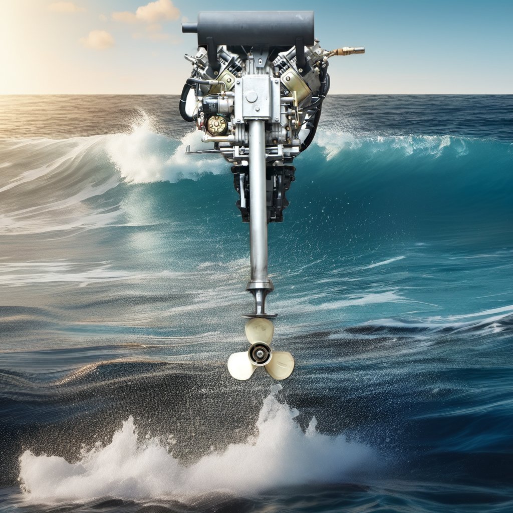 New Easy to Operate 4 Stroke air Cooled 20hp Electric Start diesel Outboard Boat Motor for Fishing