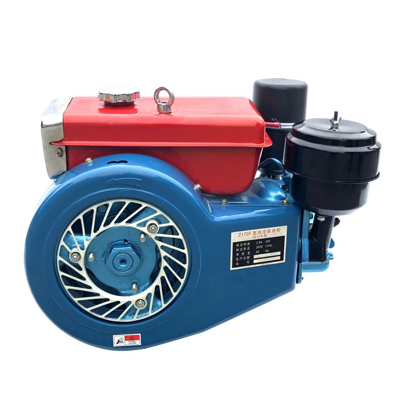 Z175F 5hp Chinese Agricultural Latest Hand Start Single /One Cylinder Air-cooled Small diesel Engines for Outboard Boat