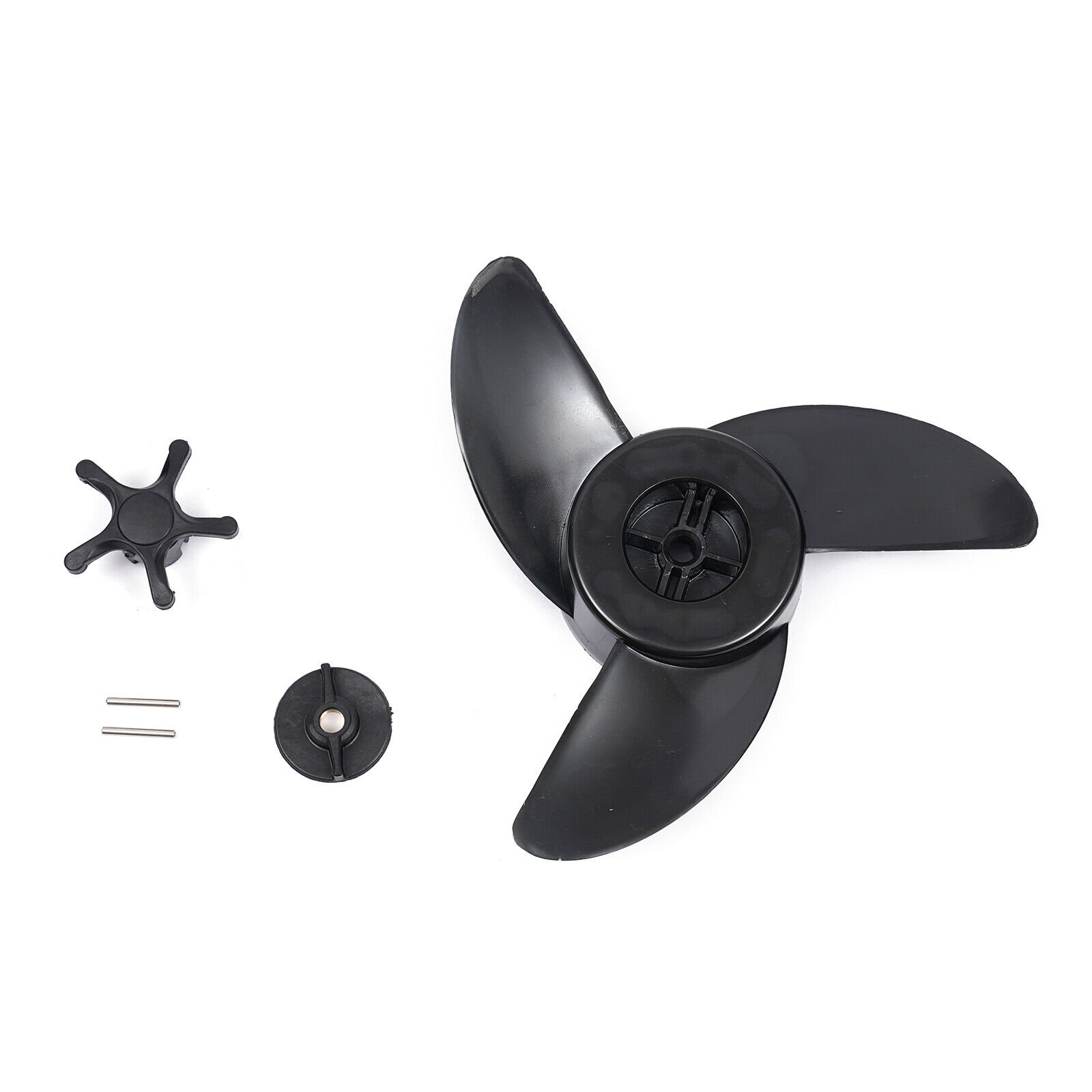 12V 45LBS Electric Outboard Motor Propeller Boat Trolling Boats Engine 552w for Fishing Boat Kayak Inflatable Brush Motor Silent
