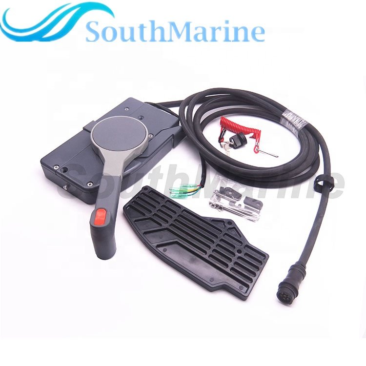 703-48230-14 703-48203-15 703-48203-17 Boat Remote Control Box Assy for Yamaha Outboard, 7 Pins AP ER (E), Left Side, PUSH