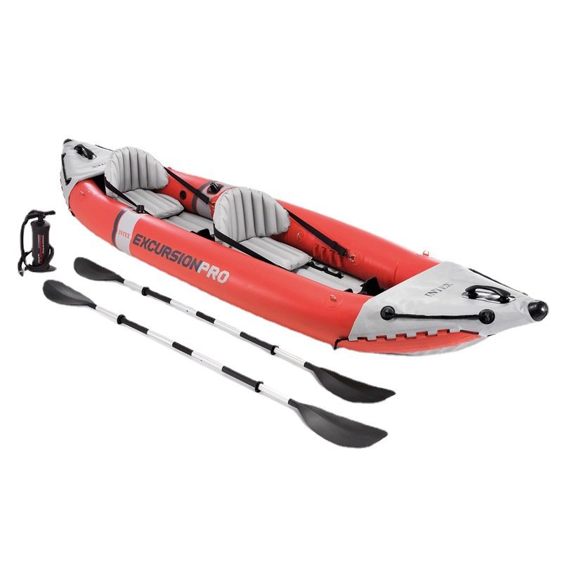 Quality Luxury Large Double 2 Person Foldsble Fishing Dinghy Rubber Inflatable Boat Sprint Canoe/kayak Kayaks River Rowing Boats