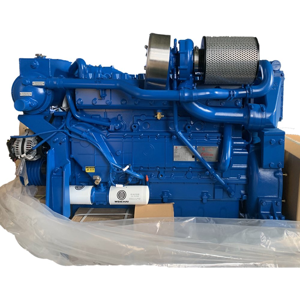 Weichai WD10 Marine Engine 326HP 2100RPM Marine Diesel Engine WD10C326-21 Inboard Engine Boat in Stock NEW Electric Start