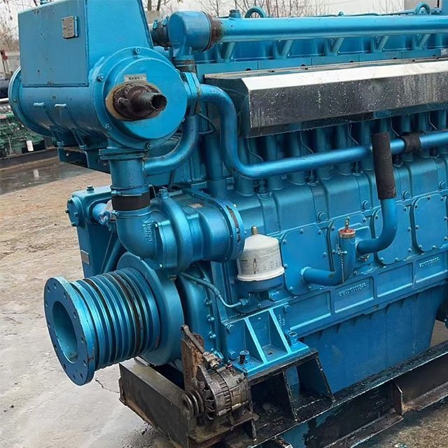 Hot Sale 300hp 350hp 400hp 450hp 500hp 6170 Weichai Boat diesel Engine with Marine Gearbox for Ship