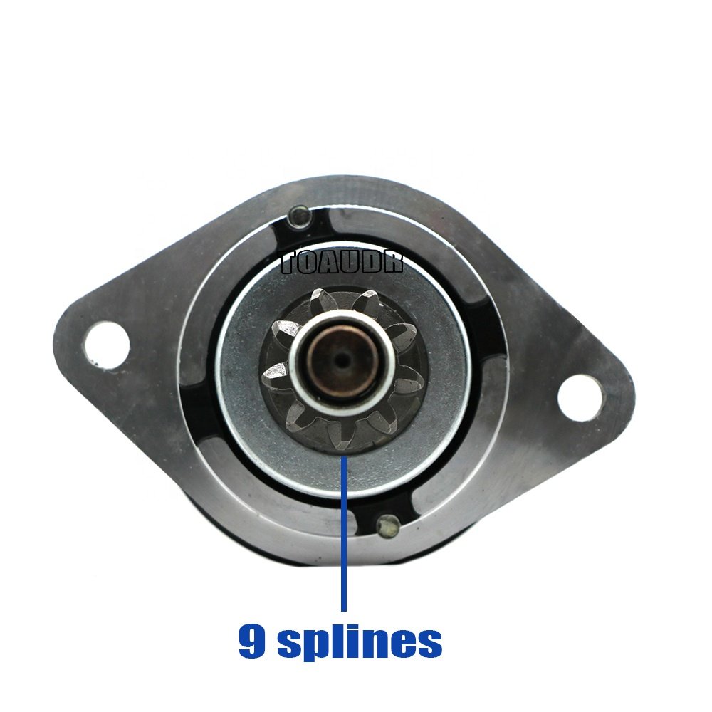 346-76010 Starter Motor 9 Tooth for Tohatsu Mercury Outboard Motor M25C M30C M40C 346-76010-0 853805A1 334760100M 346760100