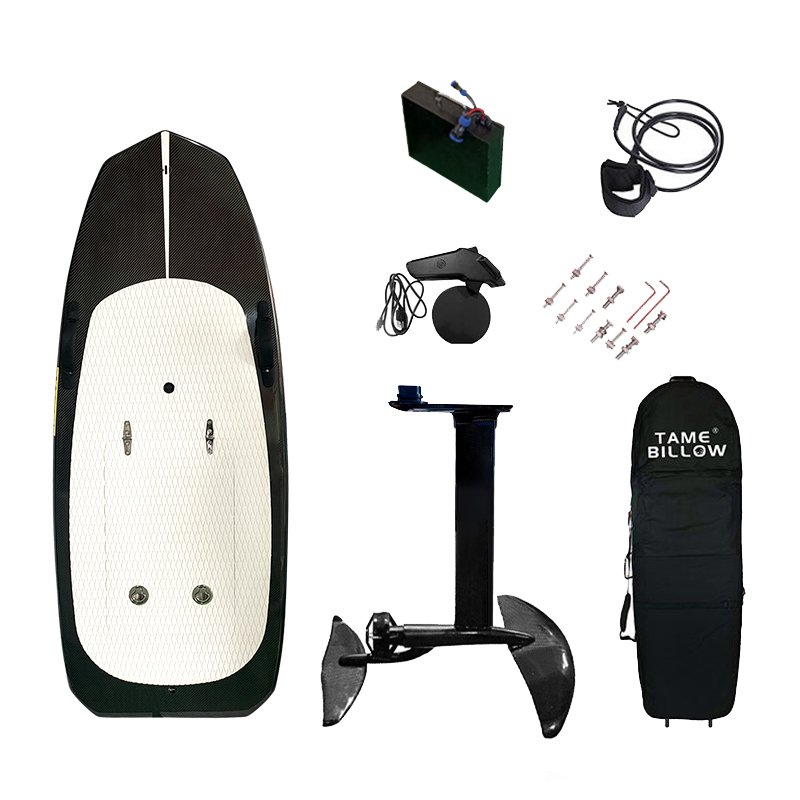 8KW High Speed Motorized Engine Jet Electric Powered Efoil Surfboard Hydrofoil Boat for Lake River