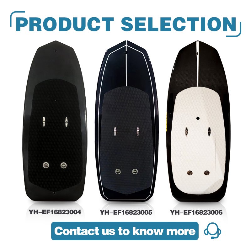 8KW High Speed Motorized Engine Jet Electric Powered Efoil Surfboard Hydrofoil Boat for Lake River