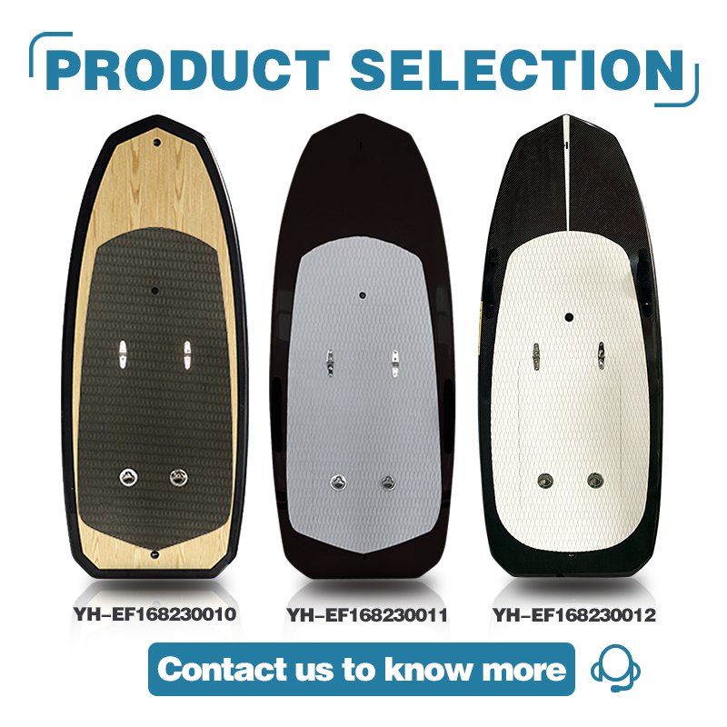 8KW High Speed Motorized Engine Jet Electric Powered Efoil Surfboard Hydrofoil Boat for Lake River