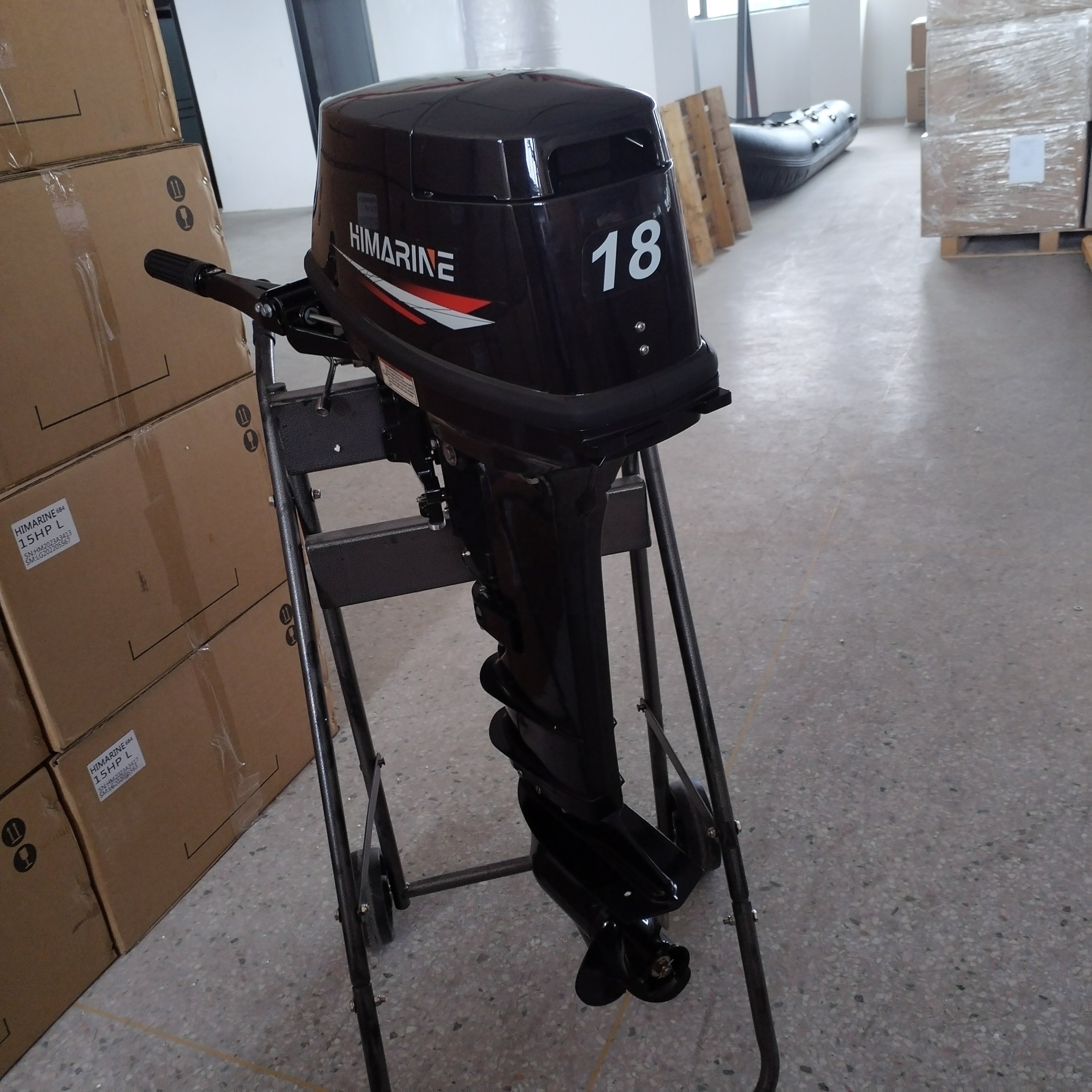 Hot Selling 18hp 2 Stroke Long Shaft or Short Shaft Outboard Engine Boat Motor Compatible With Tohastu
