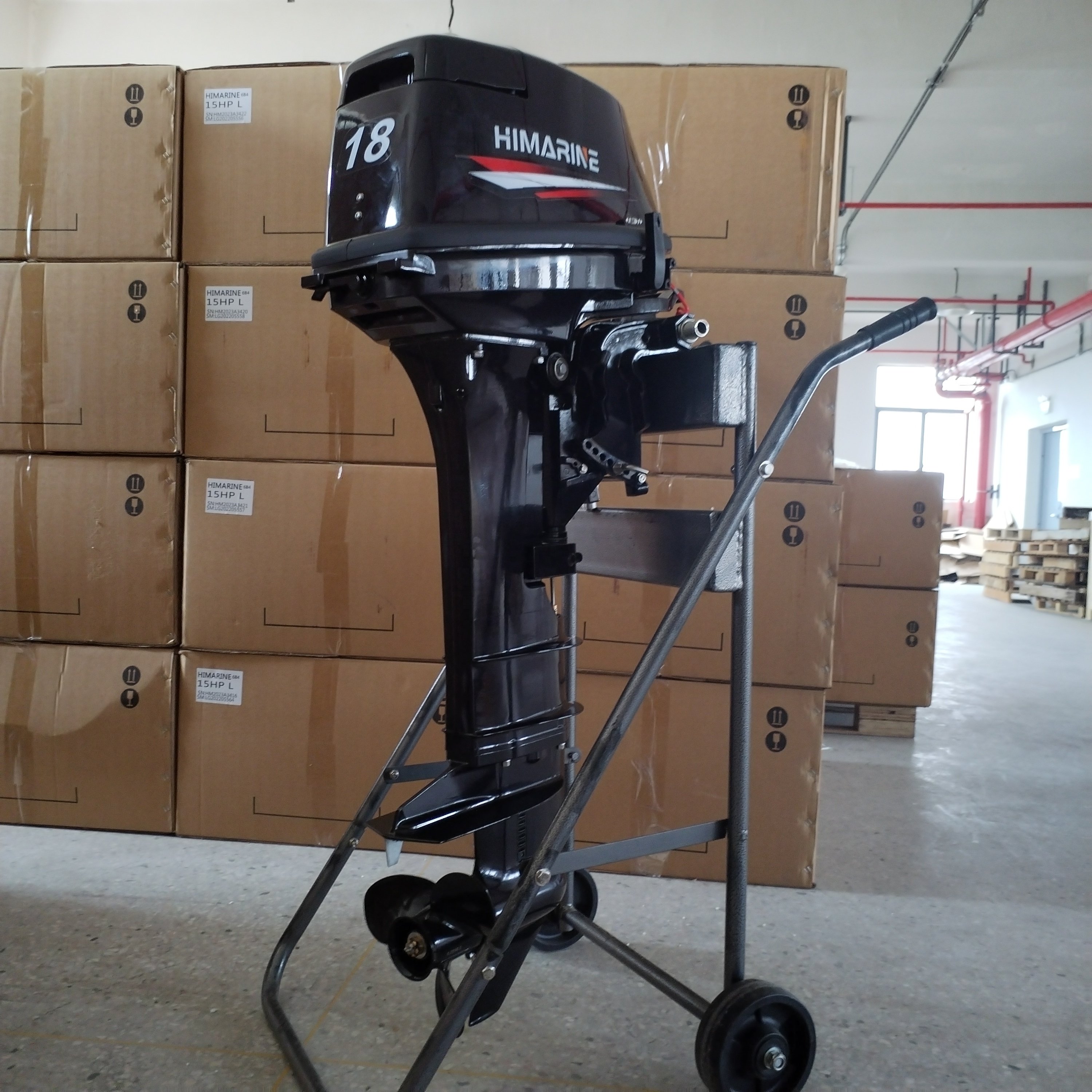 Hot Selling 18hp 2 Stroke Long Shaft or Short Shaft Outboard Engine Boat Motor Compatible With Tohastu