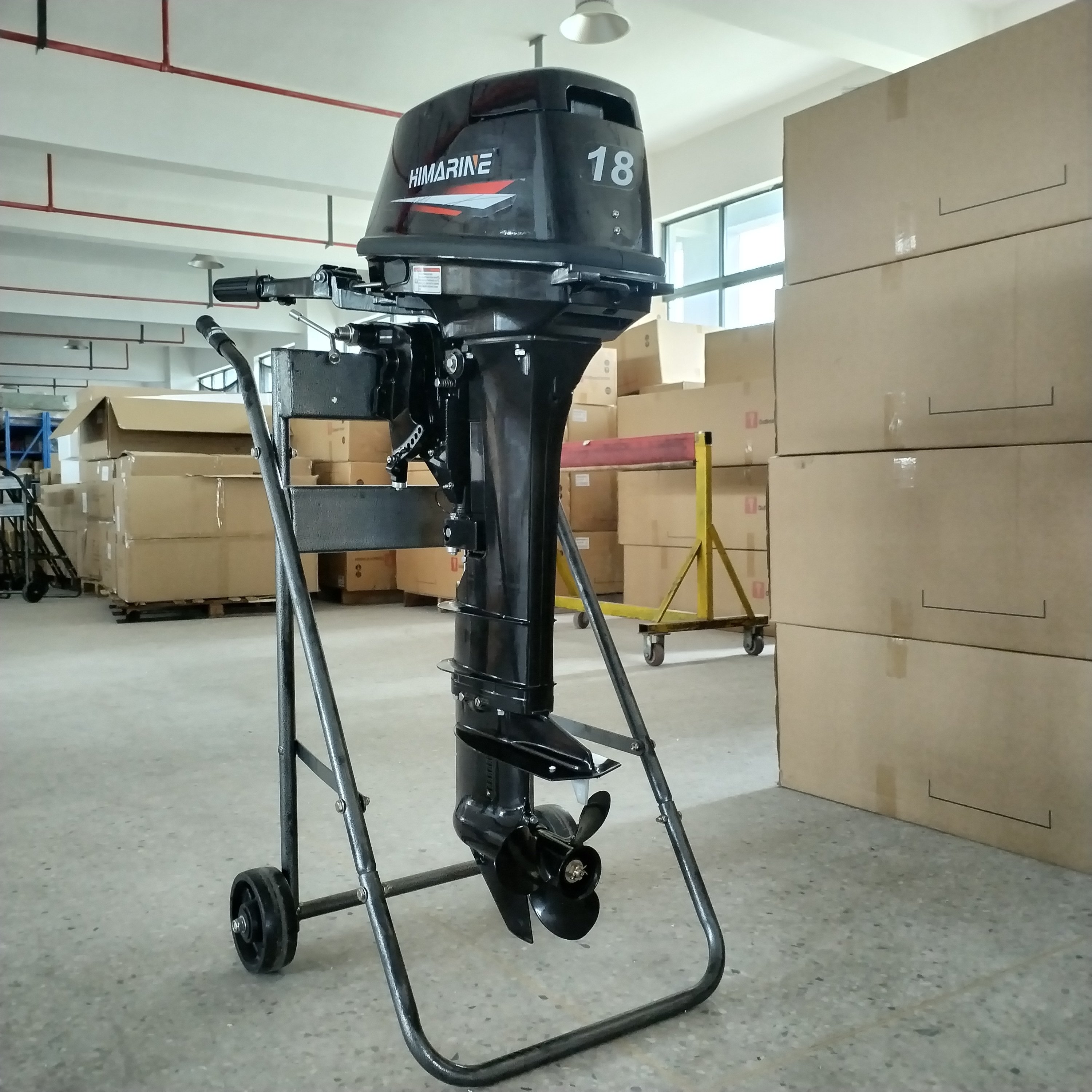 Hot Selling 18hp 2 Stroke Long Shaft or Short Shaft Outboard Engine Boat Motor Compatible With Tohastu