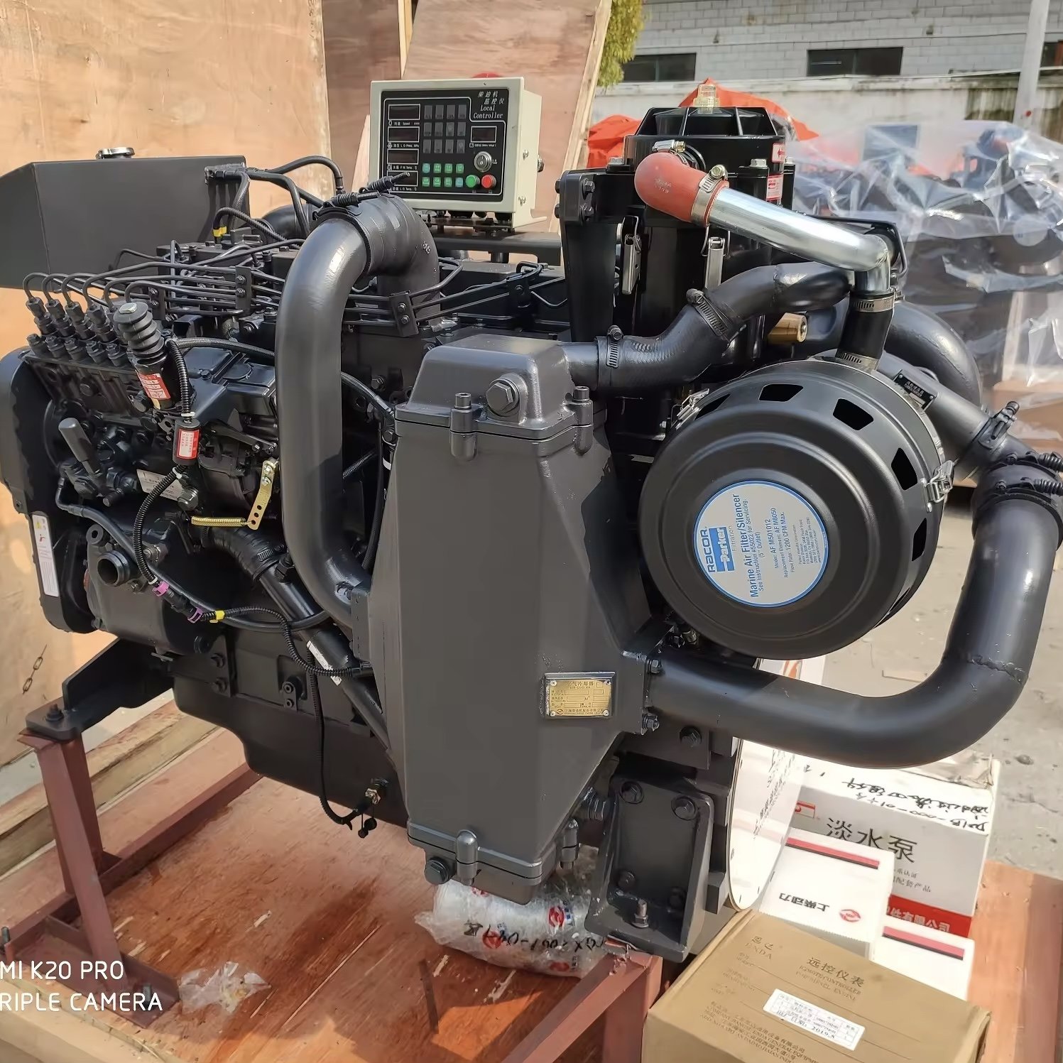 Original China Cummins DDEC Brand 6 Cylinders 8.3L 220hp Pushing Boat Marine Diesel Motor Engine 6CTA8.3-M220