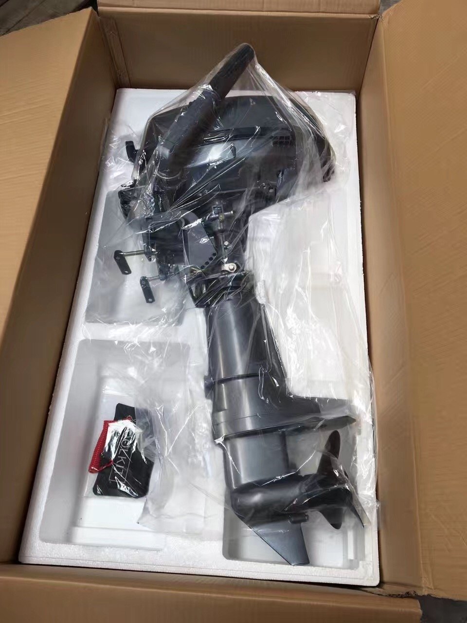 Factory Direct Cheap Price Water Cooling 2 Stroke 6hp Outboard Boat Engines