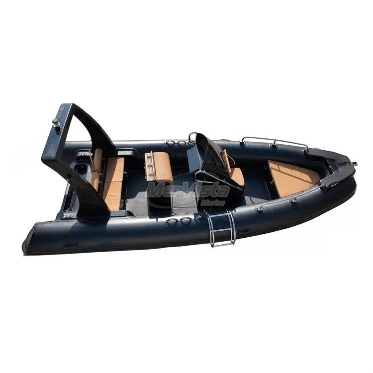 Sport Yacht 5.8m Fiberglass Passenger Boat Outboard Engine Leisure Boat for Fishing at an Price