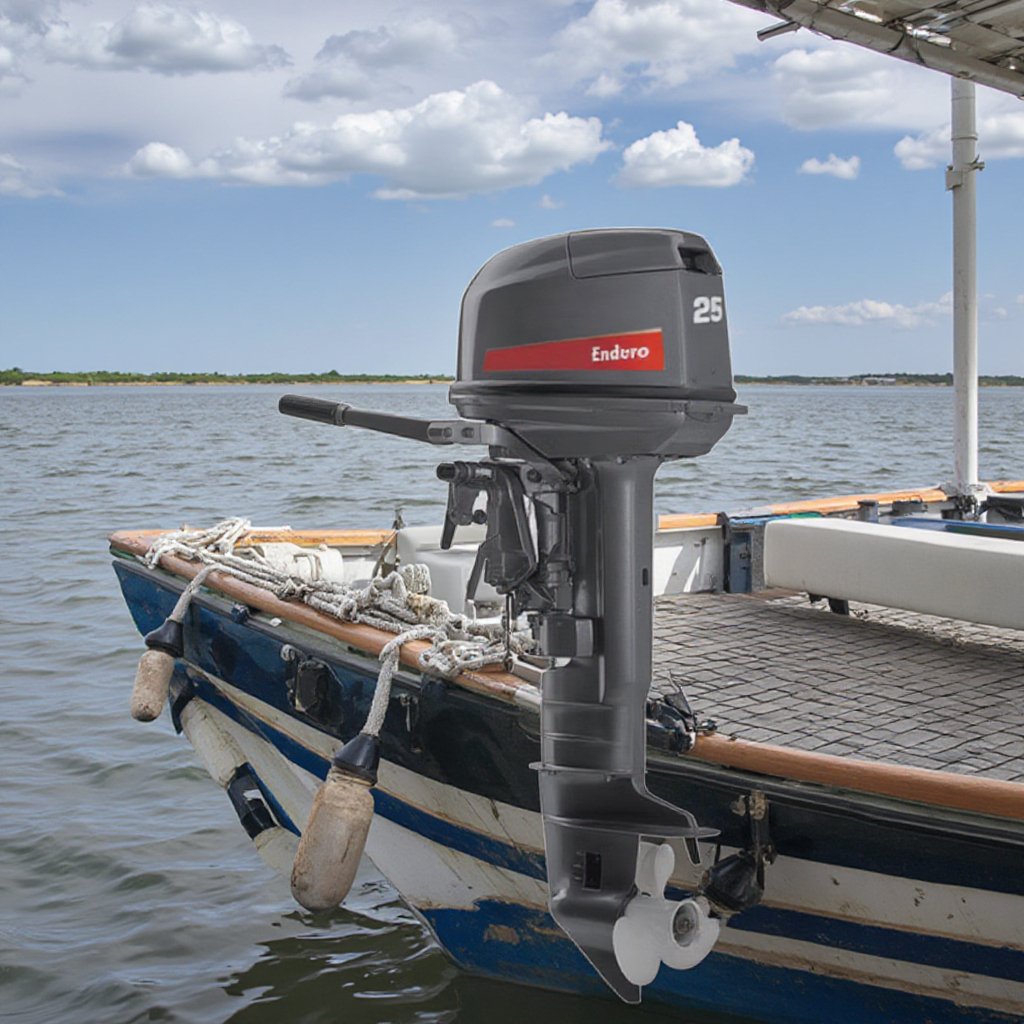Enduro MODEL Factory's New 15hp 2 Stroke Small Outboard Motors Gasoline Fuel Type
