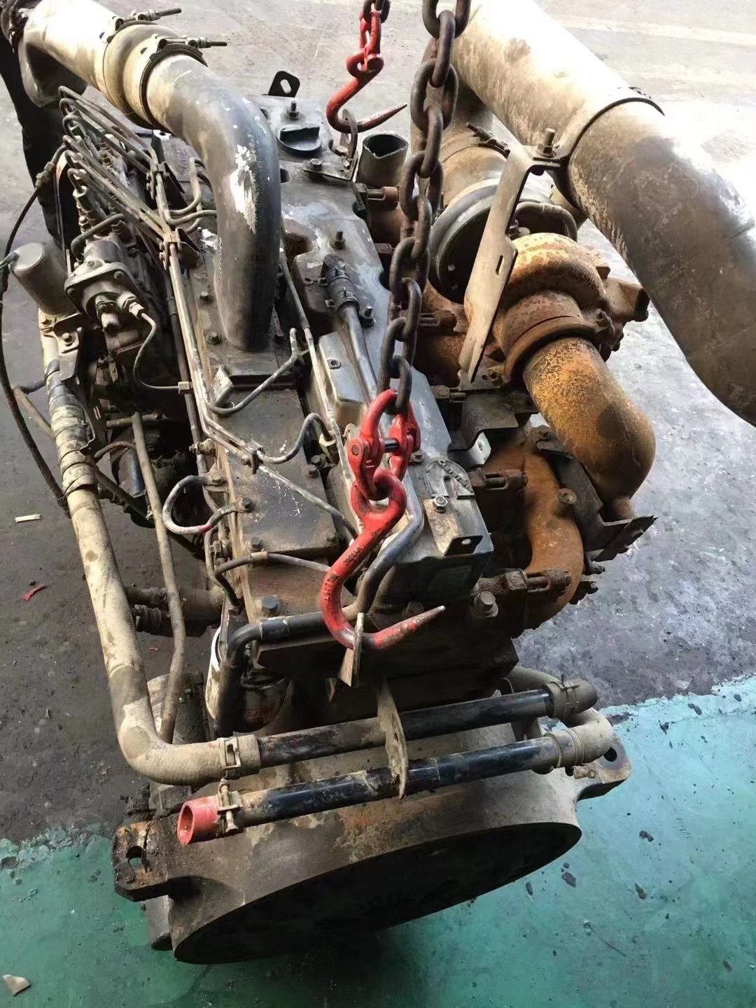 Used Motors Cuminss 6BT diesel Engine for Replacement Spare Parts