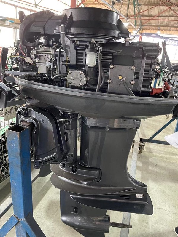 Long/ Short Shaft Can Choose Outboard Motor Boat Engine 2 Stroke Manual Tiller 40HP