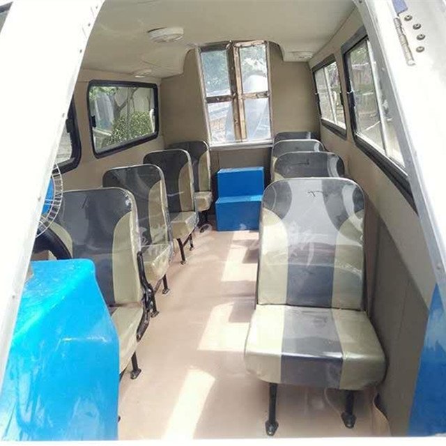 5.9m Fiberglass Full Cabin Fishing Boat with Outboard Engine