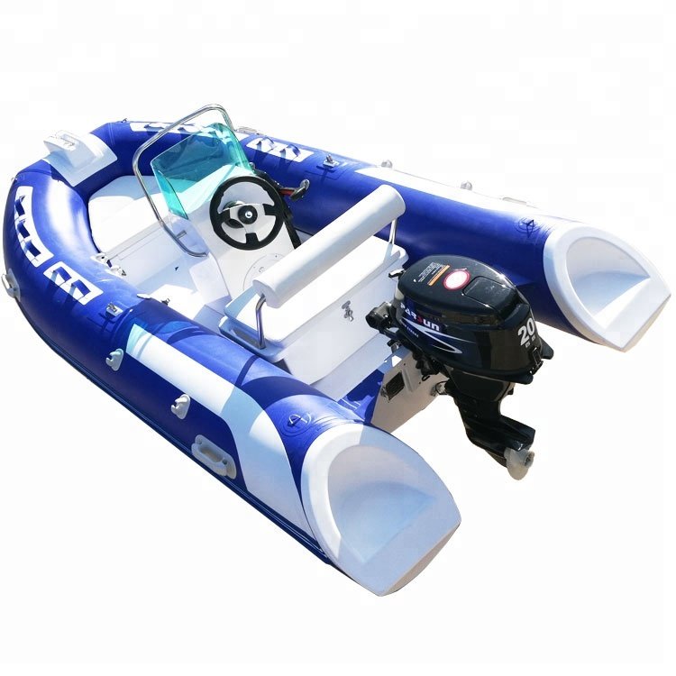 Over 20 Years Factory Q Boat Rib Boat with Outboard Engine Motor for Sale
