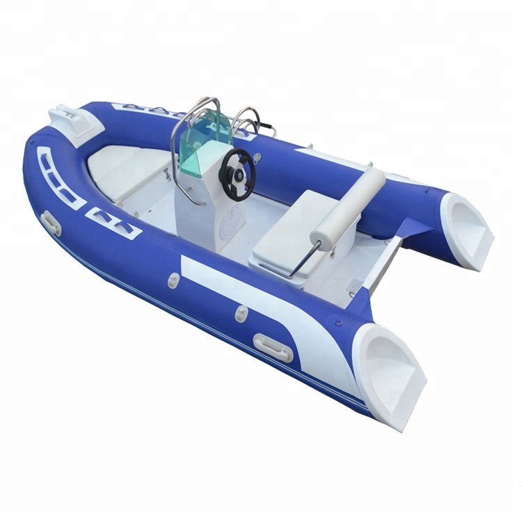 Over 20 Years Factory Q Boat Rib Boat with Outboard Engine Motor for Sale