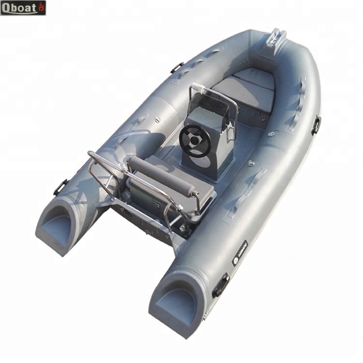 Over 20 Years Factory Q Boat Rib Boat with Outboard Engine Motor for Sale