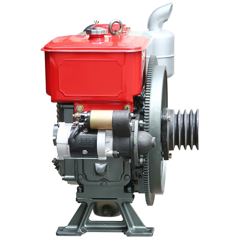 Direct Sale of 12 Horsepower diesel Engine, 195 Electric Start Water-cooled Four-stroke diesel Engine.