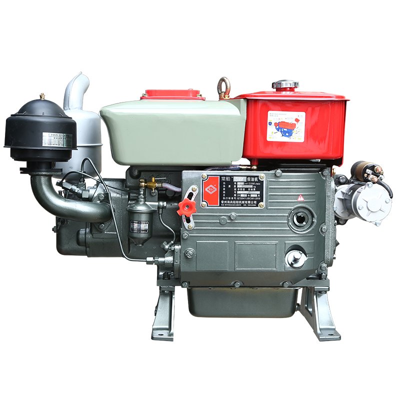 Direct Sale of 12 Horsepower diesel Engine, 195 Electric Start Water-cooled Four-stroke diesel Engine.