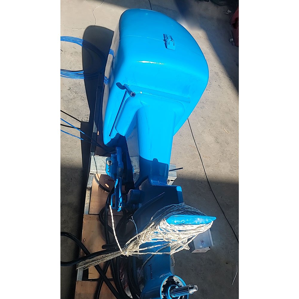 High Quality 4 Stroke 4 Cylinder Water Cooled 90hp Electric Start diesel Outboard Engine for Fishing Boat