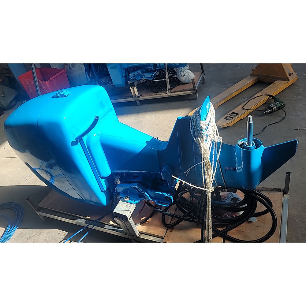 High Quality 4 Stroke 4 Cylinder Water Cooled 90hp Electric Start diesel Outboard Engine for Fishing Boat