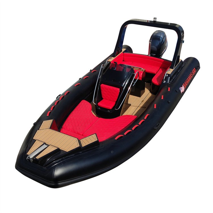 4 Stroke Outboard Motor 200HP with Long Shaft Transom Rib Boat Hypalon Fiberglass 680