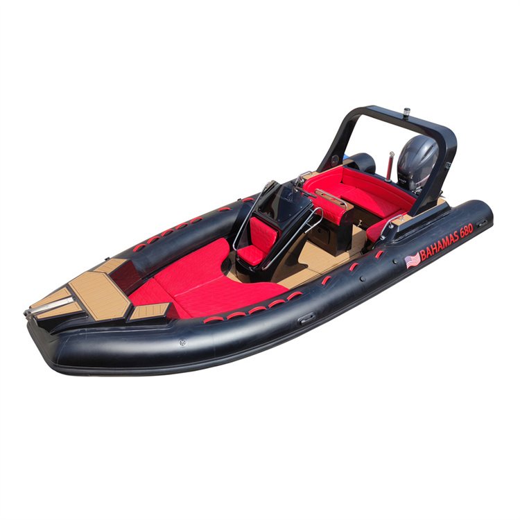 4 Stroke Outboard Motor 200HP with Long Shaft Transom Rib Boat Hypalon Fiberglass 680