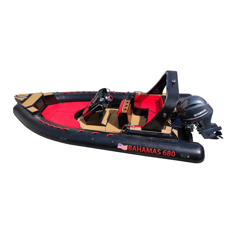 4 Stroke Outboard Motor 200HP with Long Shaft Transom Rib Boat Hypalon Fiberglass 680