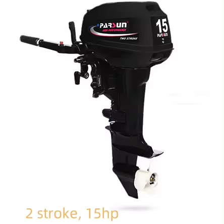 Hot Product Best Price 2 Stroke 15HP Gasoline Parsunn Outboard Motor Assembly Boat Engine Outboard Engine
