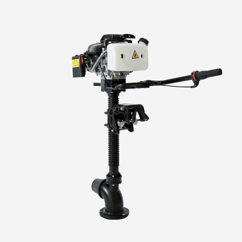 Boat Engine for Sale Hangkai 4 Stroke 4hp Wind Cooling Marine Motor Outboard Motor Engine 4Stroke for Rowing Boats