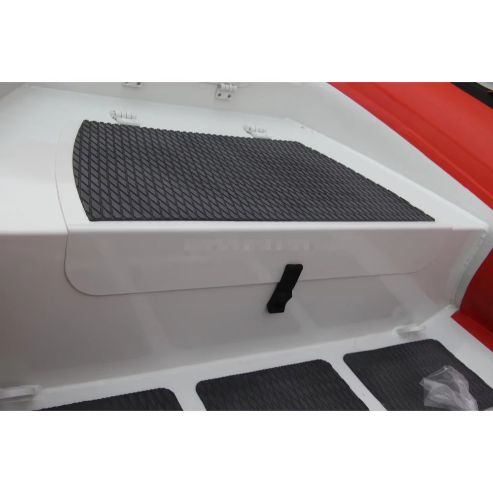 CNWAGNER Inflatable Fiberglass Boat CE Certified for Speed Sports & Fishing Outboard Engine PVC Hull Material