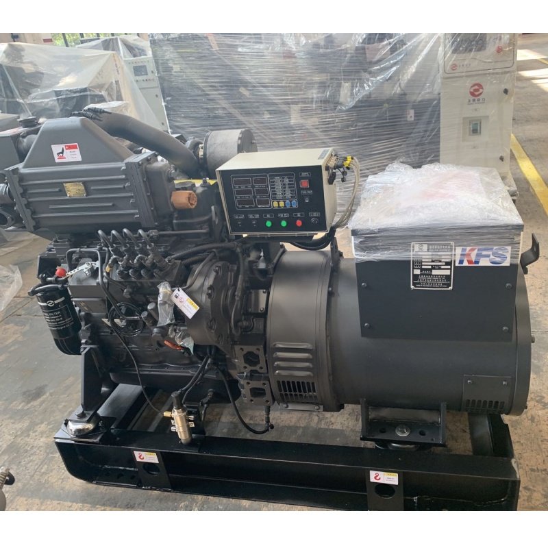 Marine Generator 100kw, Rated Power SC4H Marine diesel Engine with KFS Marine Alternator for Boat