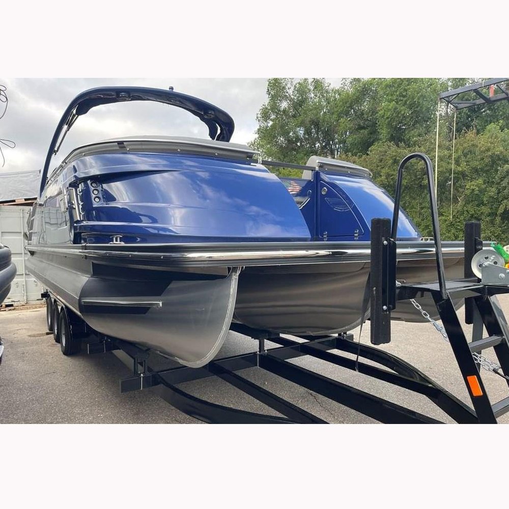 8-12 People Family Party Sport Pontoon with Outboard Motor From China for Sales