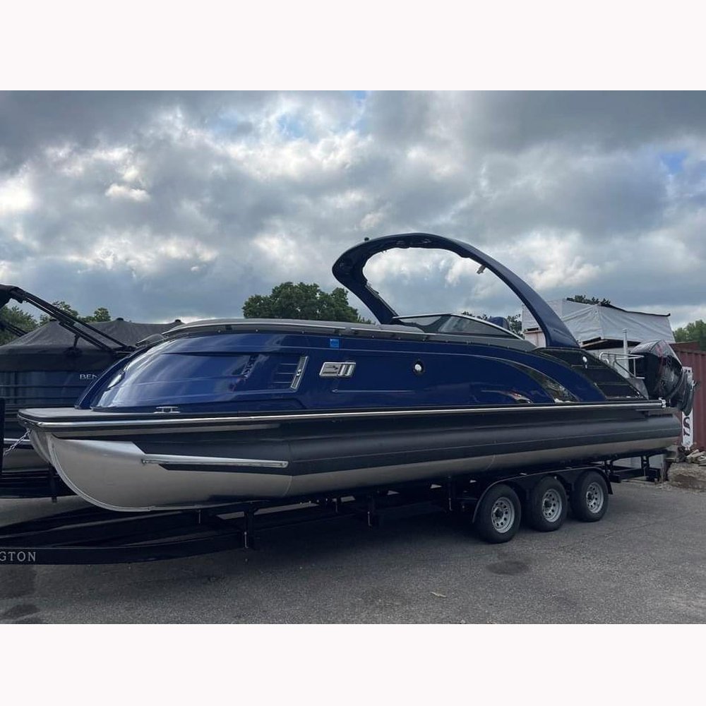 8-12 People Family Party Sport Pontoon with Outboard Motor From China for Sales