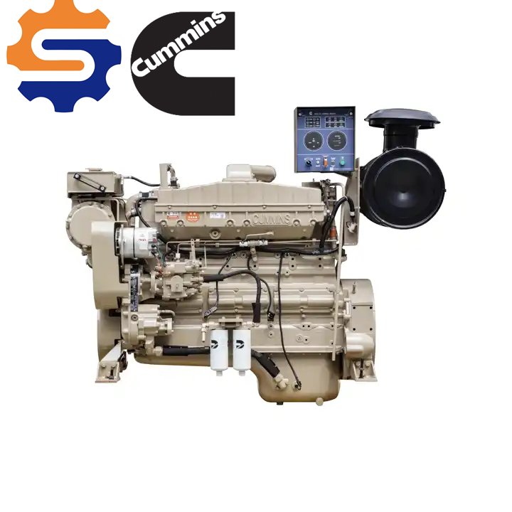 Small Boat Engine NTA855-M350 4 Cylinder 6 Cylinder 350HP Marine Diesel Engines for Cummins