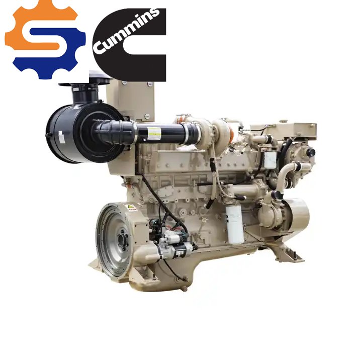 Small Boat Engine NTA855-M350 4 Cylinder 6 Cylinder 350HP Marine Diesel Engines for Cummins