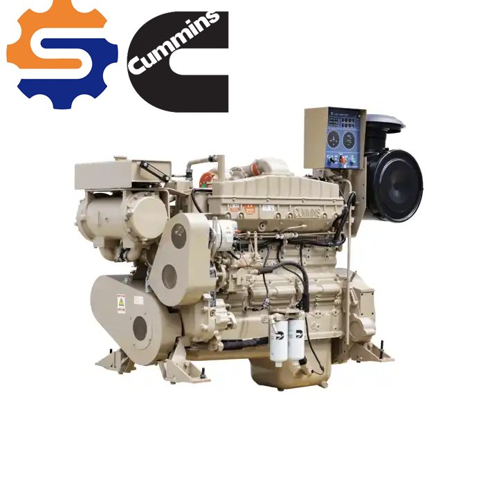 Small Boat Engine NTA855-M350 4 Cylinder 6 Cylinder 350HP Marine Diesel Engines for Cummins
