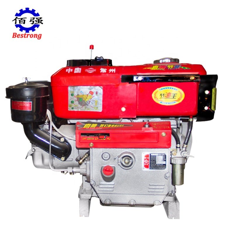 High Quality New 12HP 13HP Four-Stroke Small Single Cylinder Diesel Engine Water-Cooled Agriculture Machinery Direct Injection