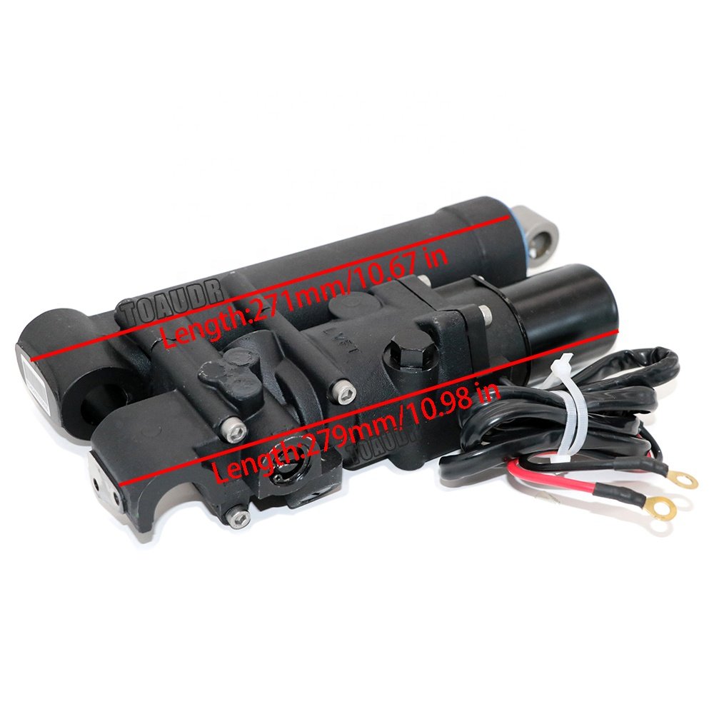 65W-43800 for Yamaha 2 Stroke 25HP 30HP 40HP F25 F30HP 40HP Outboard Single Ram Power Tilt Trim Unit 65W-43800-02-4D
