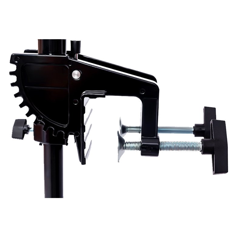 Solar Marine 50lb Electric Outboard Engine Trolling Motor Transom Mounted With 8 Variable Speed for Inflatable Fishing Boats