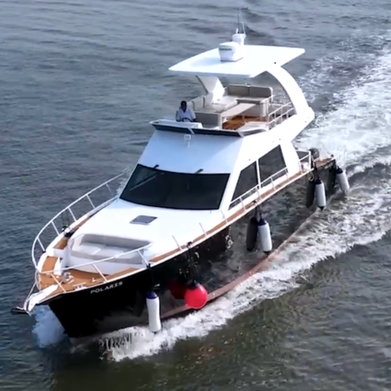 15m Luxury Cabin Cruiser 50ft Speed Tourist Boat Yacht for Sale Aluminum Hull Outboard Engine for Sport Leisure Fishing Charter