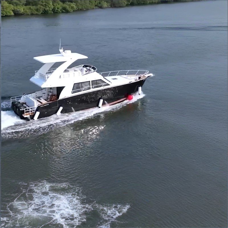 15m Luxury Cabin Cruiser 50ft Speed Tourist Boat Yacht for Sale Aluminum Hull Outboard Engine for Sport Leisure Fishing Charter